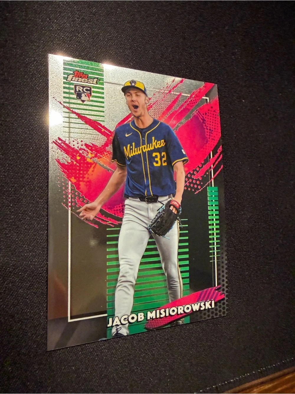 Jacob Misiorowski Rookie Topps Finest Rare #218